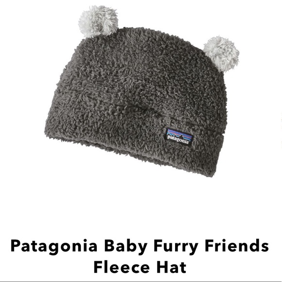 baby furry friends fleece hat